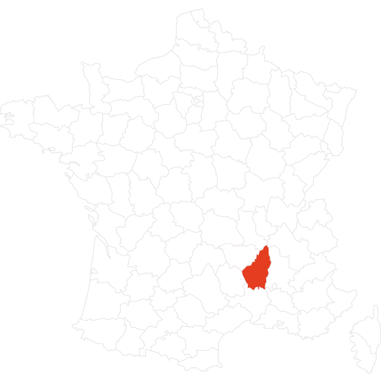 Carte des zones de jeux Escape Game Ardèche